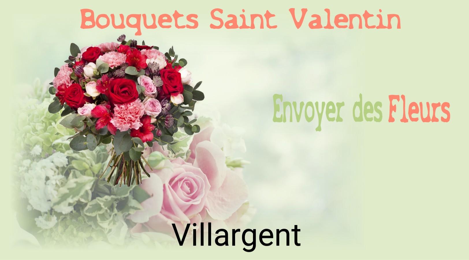 Roses de Saint-Valentin livrées à Villargent